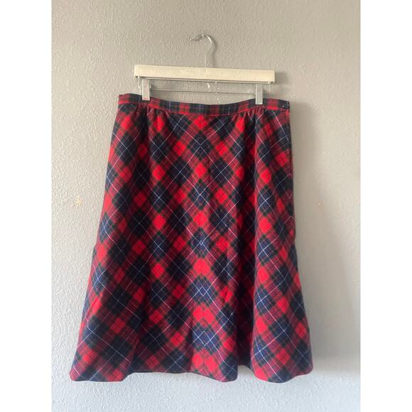 Pendleton Vintage Plaid Skirt - Picture 2 of 8